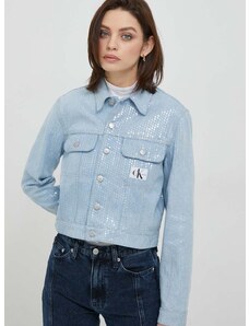 Traper jakna Calvin Klein Jeans za žene, za prijelazno razdoblje