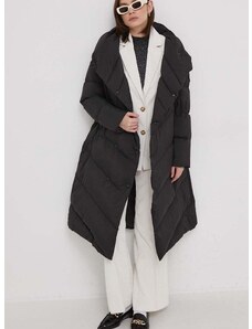 Pernata jakna Blauer za žene, boja: crna, za zimu, oversize