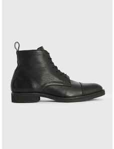 Kožne cipele AllSaints Drago Boot za muškarce, boja: crna, MF561Z