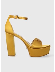Sandale Guess SETON2 boja: zlatna, FLPSE2 SAT03