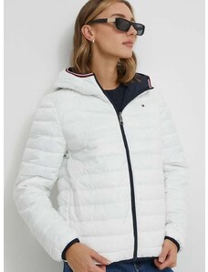 Dvostrana jakna Tommy Hilfiger za žene, boja: bijela, za prijelazno razdoblje