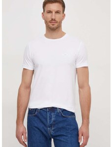 Majica kratkih rukava Calvin Klein za muškarce, boja: bijela, bez uzorka