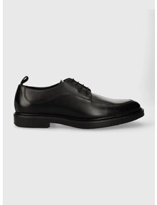 Kožne cipele BOSS Larry za muškarce, boja: crna, 50511939