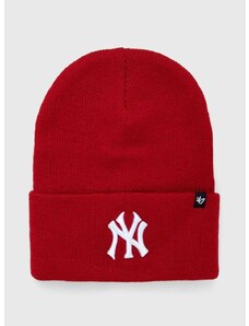 Kapa 47 brand MLB New York Yankees boja: crvena, od tanke pletenine
