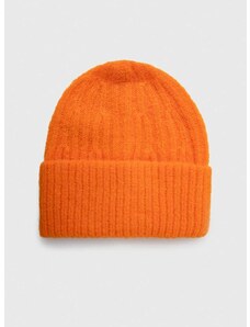 Kapa s dodatkom vune American Vintage boja: narančasta