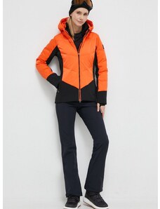 Pernata skijaška jakna Descente Abel boja: narančasta