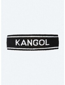 Traka za glavu Kangol boja: crna, K3302ST-WHITE/CIAN
