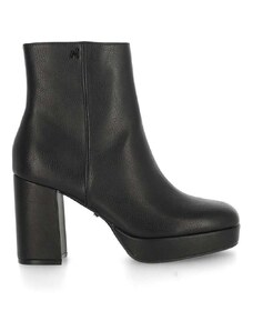 Gležnjače Mexx Ankle Boot Melody za žene, boja: crna, s debelom potpeticom, MXQL012601W