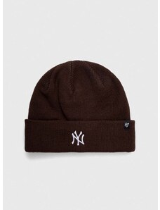 Kapa 47 brand New York Yankees Randle boja: smeđa, od debelog pletiva