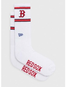 Čarape New Era za muškarce, boja: bijela, BOSTON RED SOX