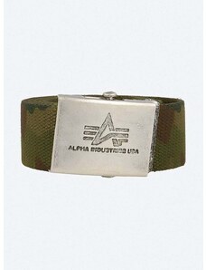 Remen Alpha Industries Heavy Duty Belt boja: zelena, 100906.12-green