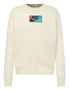 Nike Sportswear Sweater majica 'CLUB+' plava / crvena / crna / bijela
