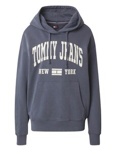 Tommy Jeans Sweater majica svijetlobež / golublje plava