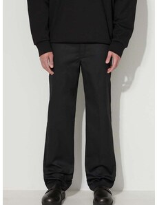 Pamučne hlače Dickies boja: crna, uski kroj, 873.BLK-BLACK