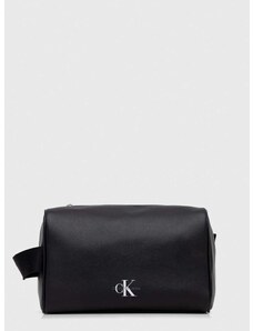 Kozmetička torbica Calvin Klein Jeans boja: crna