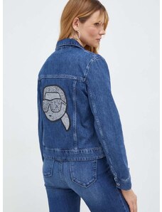 Traper jakna Karl Lagerfeld za žene, za prijelazno razdoblje