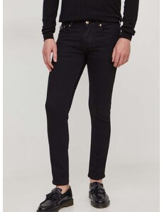Traperice Versace Jeans Couture za muškarce, boja: crna