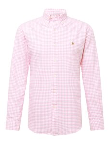Polo Ralph Lauren Košulja smeđa / petrol / roza / bijela