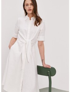 Haljina Lauren Ralph Lauren boja: bijela