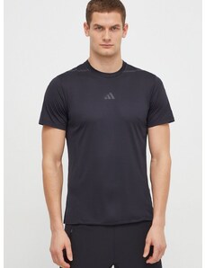 Majica kratkih rukava za trening adidas Performance D4T boja: crna, s tiskom