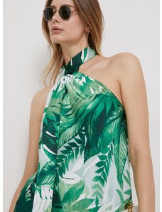 Bluza Lauren Ralph Lauren za žene, boja: zelena, s uzorkom