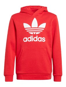 ADIDAS ORIGINALS Sweater majica 'Trefoil' crvena / bijela