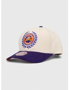 Pamučna kapa sa šiltom Mitchell&Ness Phoenix Suns boja: bijela, s aplikacijom