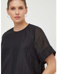 Bluza Lovechild za žene, boja: crna, bez uzorka