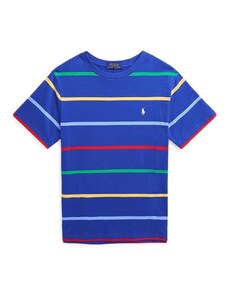 Dječja pamučna majica kratkih rukava Polo Ralph Lauren s uzorkom