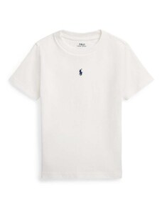 Dječja pamučna majica kratkih rukava Polo Ralph Lauren boja: bijela, bez uzorka