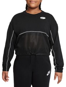 Trenirka (gornji dio) Nike Icon Clash Sweatshirt Plus Size Kids do7176-010