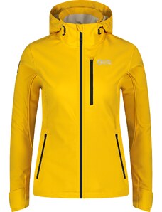 Nordblanc Žuta ženska vodootporna softshell jakna s runom MAKALU