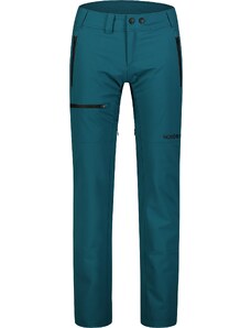 Nordblanc Zelene ženske vodootporne outdoor hlače od flisa PEACEFUL