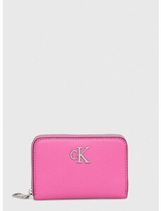 Novčanik Calvin Klein Jeans za žene, boja: ružičasta