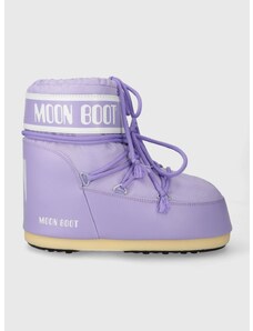 Čizme za snijeg Moon Boot ICON LOW NYLON boja: ljubičasta, 14093400.013
