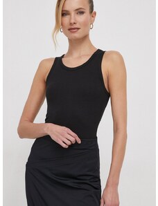 Top Calvin Klein za žene, boja: crna