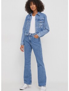 Traperice Calvin Klein Jeans Authentic Boot za žene, visoki struk