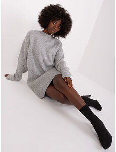 RUE PARIS Dress-LC-SK-0568.01P-grey