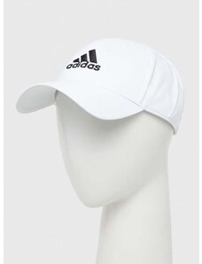 Kapa sa šiltom adidas boja: bijela, s aplikacijom