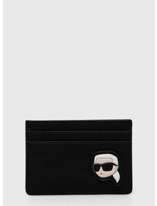 Etui za kartice Karl Lagerfeld boja: crna