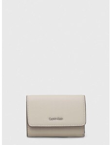 Novčanik Calvin Klein za žene, boja: bež