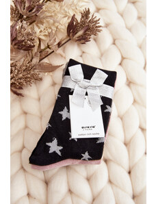 Kesi Women's Christmas Socks 3-Pack Grey and Pink
