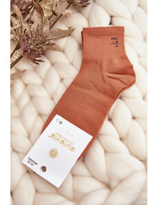 Kesi Women's Cotton Camel Socks