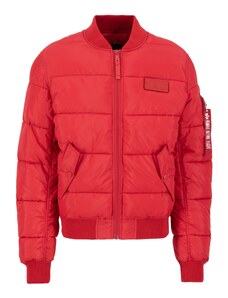 ALPHA INDUSTRIES Prijelazna jakna 'MA-1' crvena