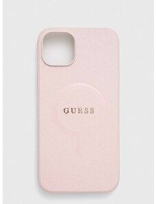 Etui za telefon Guess iPhone 15 Plus / 14 Plus 6.7'' boja: ružičasta