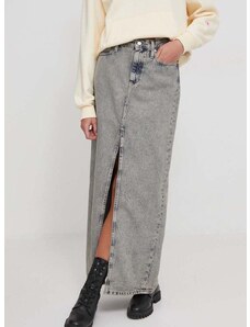 Traper suknja Calvin Klein Jeans maxi, ravna