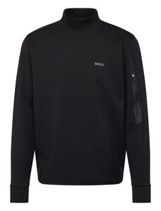 BOSS Sweater majica 'Salbock1' crna