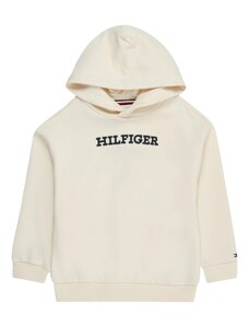 TOMMY HILFIGER Sweater majica ecru/prljavo bijela / crna