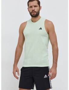 Majica kratkih rukava za trening adidas Performance boja: zelena