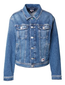 Tommy Jeans Prijelazna jakna plavi traper